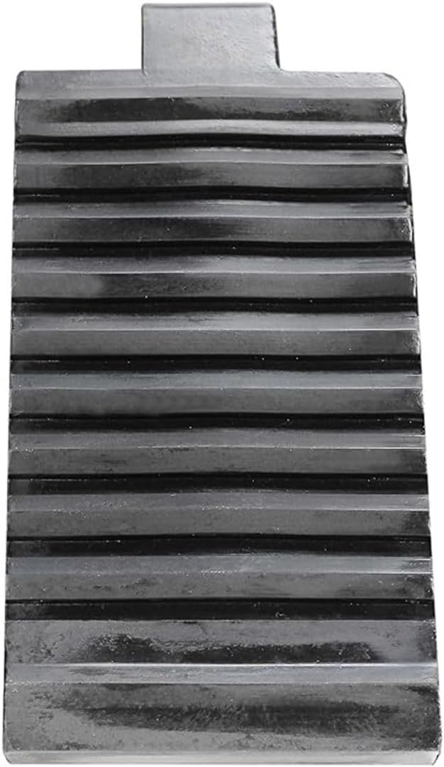 BLUBIRD Extreme Max BBRWC08 Rubber Wheel Chock with Handle and Eyebolt