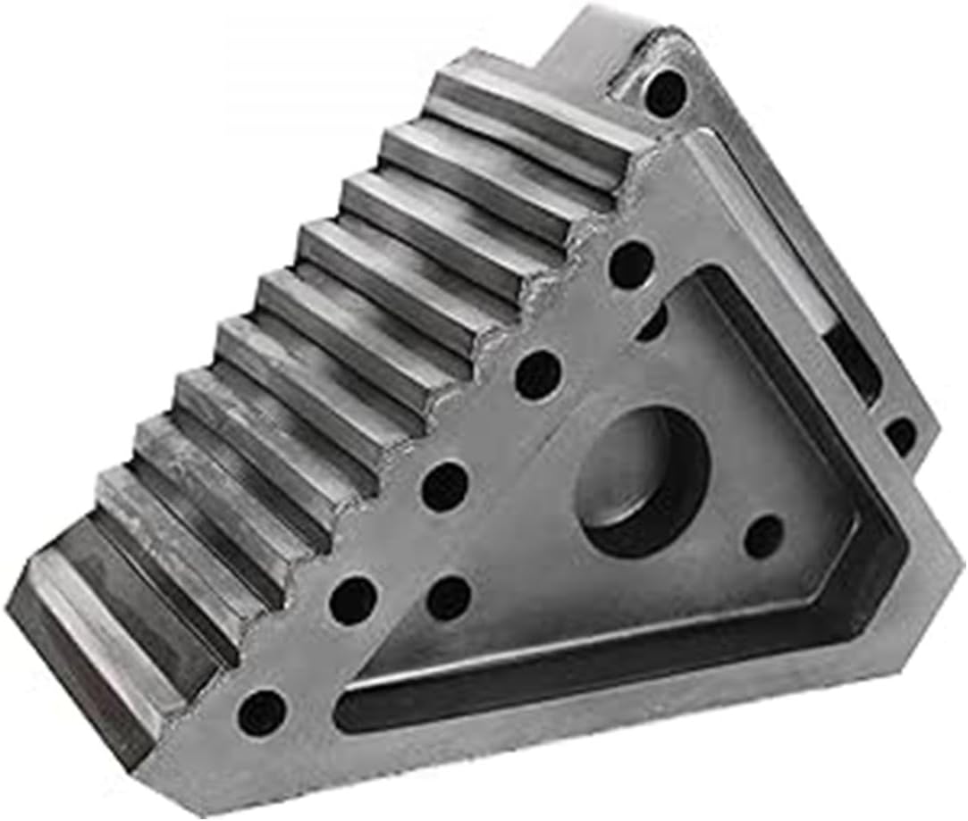 BLUBIRD Extreme Max BBRWC08 Rubber Wheel Chock with Handle and Eyebolt