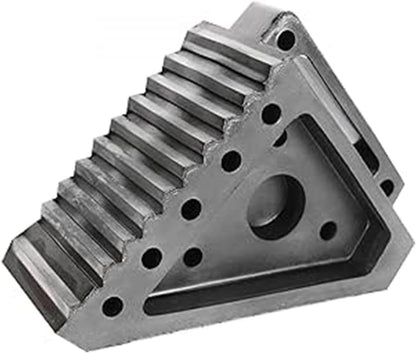 BLUBIRD Extreme Max BBRWC08 Rubber Wheel Chock with Handle and Eyebolt