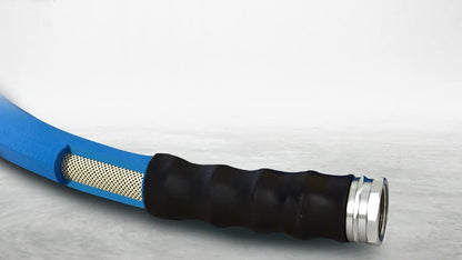 BluSeal Hot/Cold Water Rubber Garden Hose, 100% Rubber, Ultra-Light Super Strong