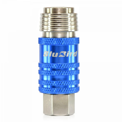 BluBird CP5-1 5-in-1 Universal Safety Air Coupler – 1/4" Female Thread