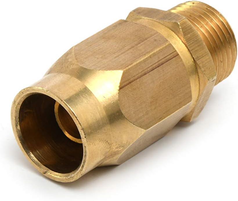 BLUBIRD Fast Fix - 1/2" Air Hose Assembly Repair Fitting - w/ 1/2" MNPT Fixed