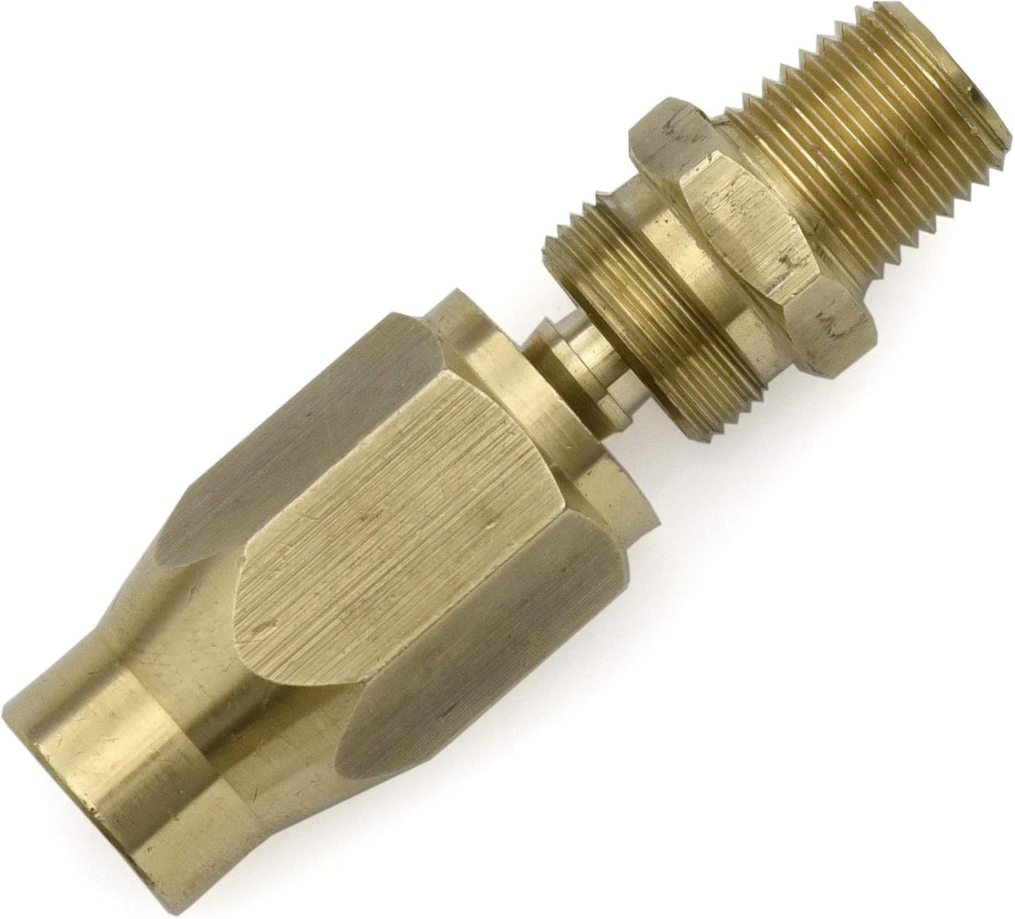 BLUBIRD Fast Fix - 1/4" Air Hose Assembly Repair Fitting - w/ 1/4" MNPT Fixed