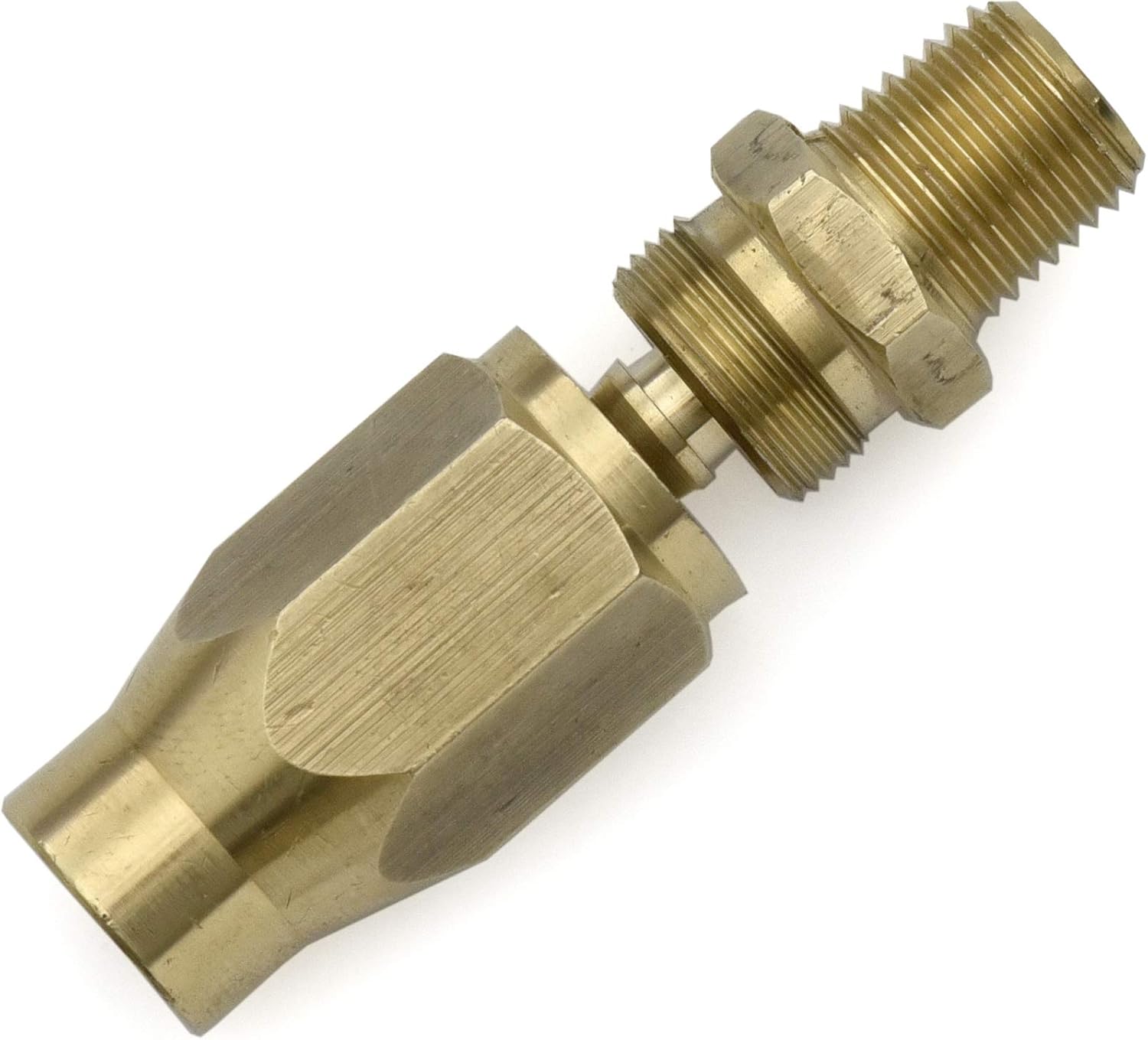 BLUBIRD Fast Fix - 1/4" Air Hose Assembly Repair Fitting - w/ 1/4" MNPT Fixed