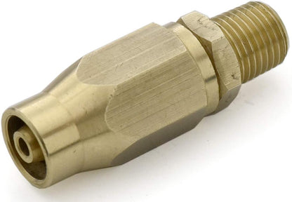BLUBIRD Fast Fix - 1/4" Air Hose Assembly Repair Fitting - w/ 1/4" MNPT Fixed