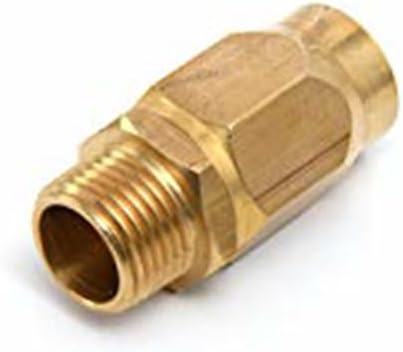 BluBird Fast Fix - 3/8" Air Hose Assembly Repair Fitting - w/ 1/4" MNPT Fixed