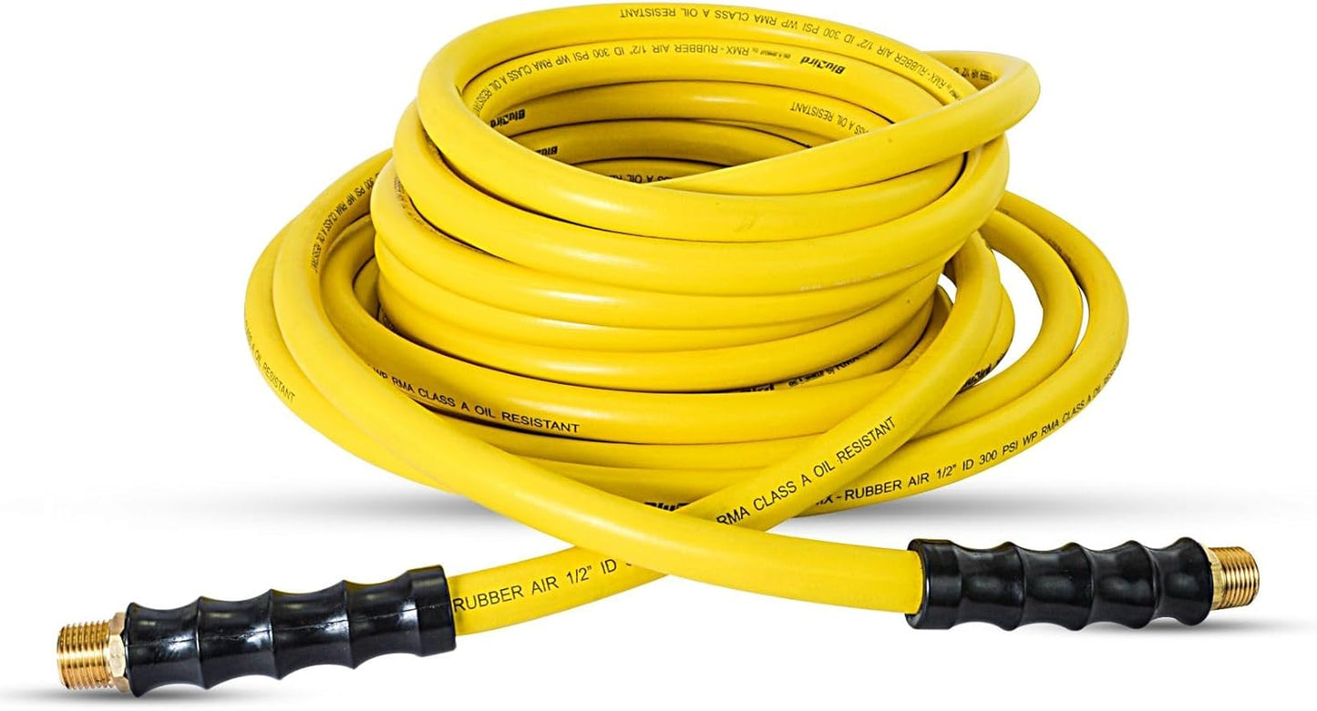 OIL SHIELD OS1250 1/2" x 50' Class A Rubber Air Hose, -50F to 200F, 1200PSI