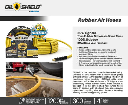 OilShield Next-Gen Air Hoses (3/8" x 15')