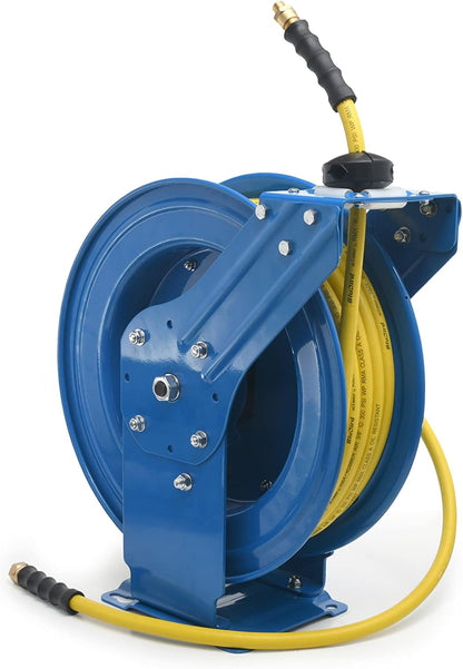 Blubird Air Hose Air Hose Reel Os Hd Dual-Arm Retractable 1/2X 50 OSRDA1250