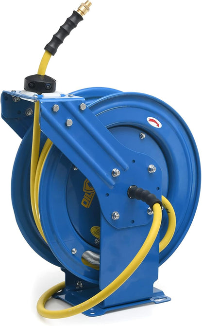 Blubird Air Hose Air Hose Reel Os Hd Dual-Arm Retractable 1/2X 50 OSRDA1250