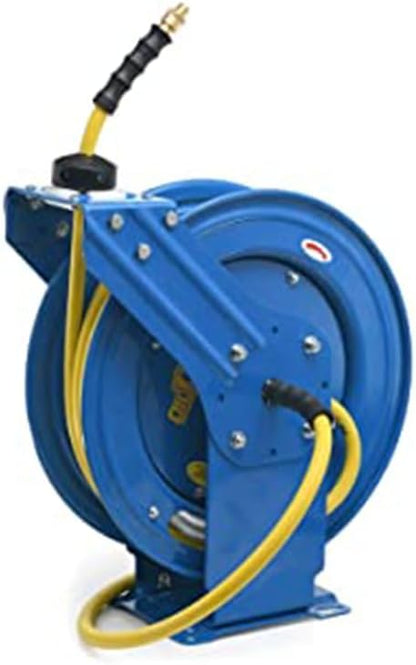 BluBird - Air Hose Reel Os Hd Dual-Arm Retractable 3/8 X 50 (OSRDA3850)