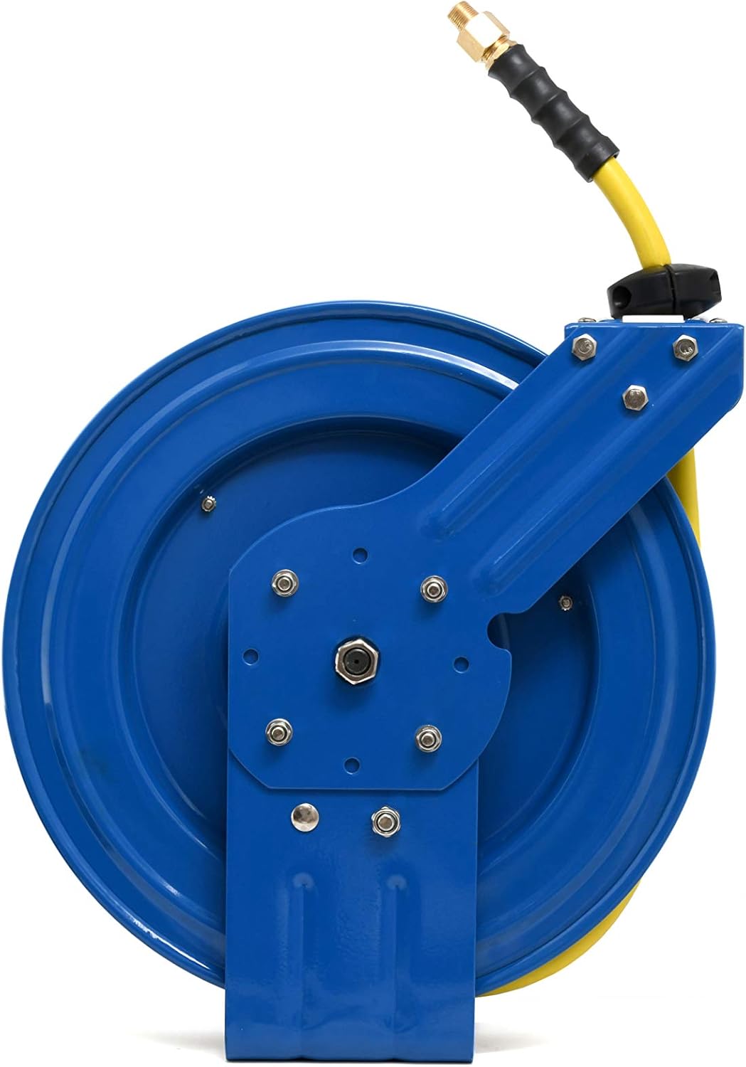 OilShield 18ga. Heavy Duty Retractable Air Hose Reel (1/2" x 50')