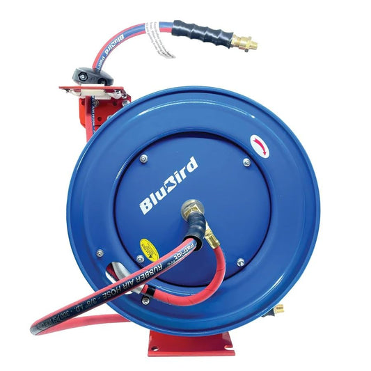 BLUBIRD Patriot Pro PPRHD1250 1/2" x 50' Retractable Air Hose Reel