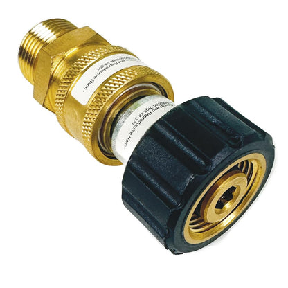 Blu Shield PWA001 High Pressure Hose Quick Connect Kit - 4,000 PSI Heavy-Duty
