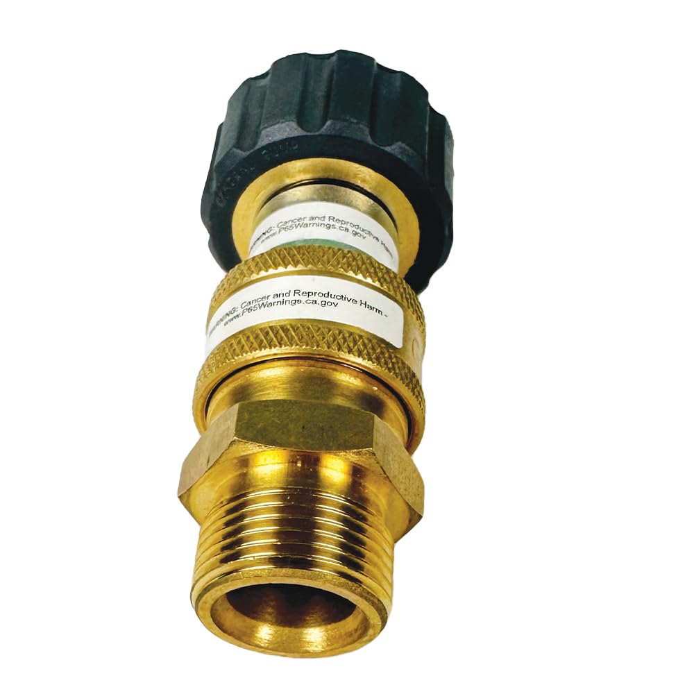 Blu Shield PWA001 High Pressure Hose Quick Connect Kit - 4,000 PSI Heavy-Duty