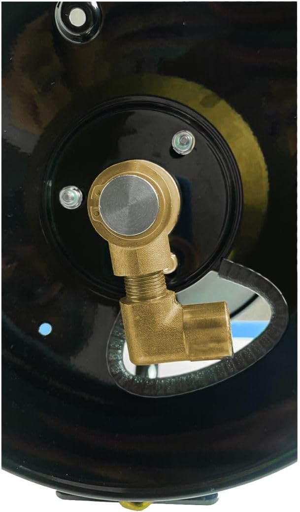 Pressure Washer Hose Reel Manual 100' w/o Hose Brass Swivel 3/8" Inlet