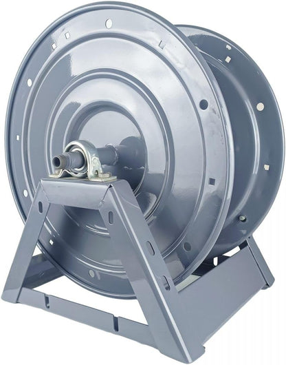 BluShield Steel A-Frame Pressure Washer Hose Reel – Heavy-Duty - Friction Brake