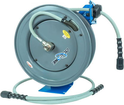 BluShield PWR1450-NM22-AIO Rubber Pressure Washing Hose Reel 1/4" x 50'