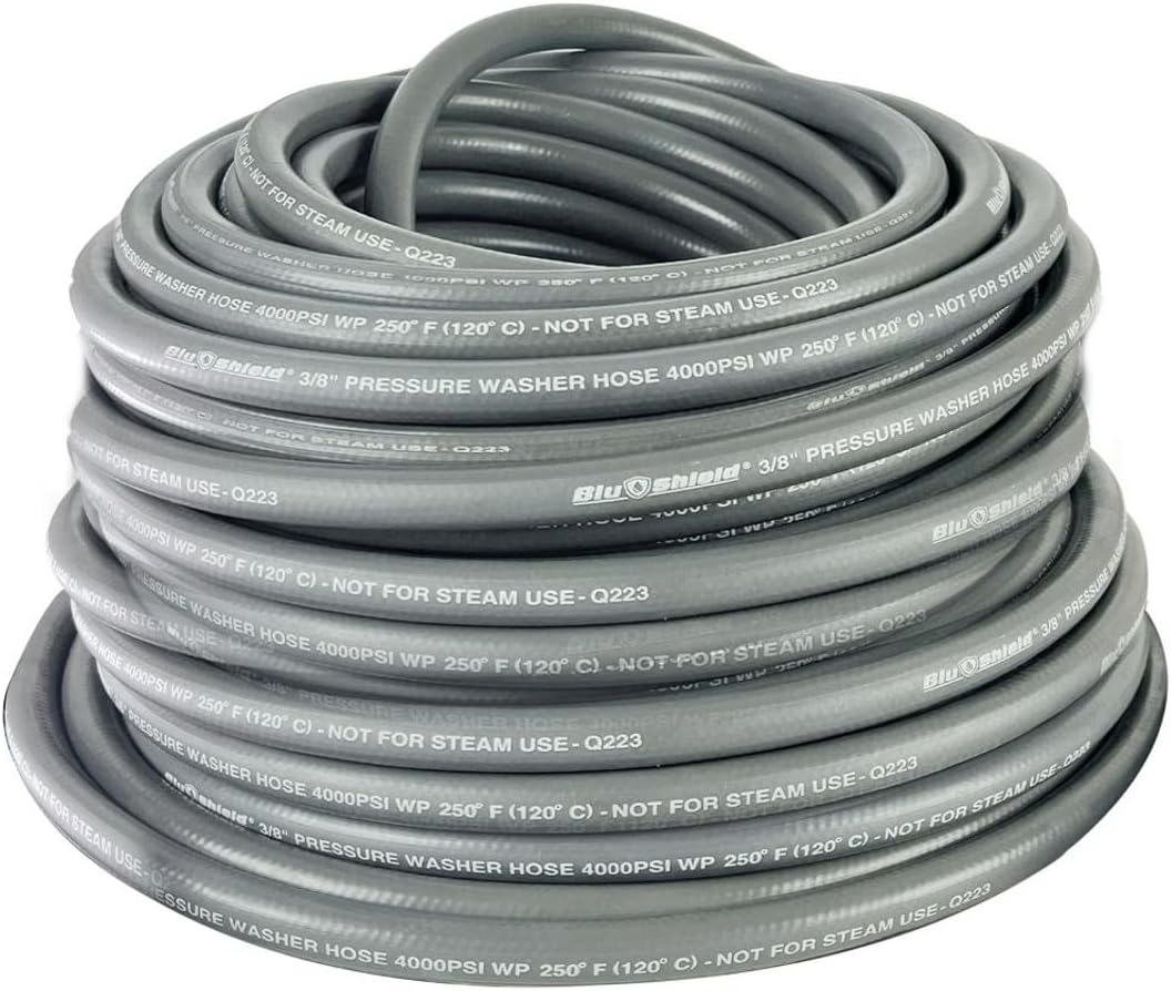 Single Wire Pressure Washer Hose 3/8" x 500'