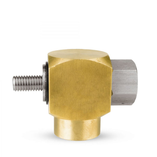Brass Swivel for Medium Dual-Arm Hose Reel, Solid Brass