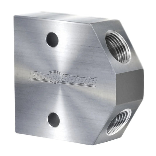 3/8" Pressure Washer Hose Union Block, Aluminum U-BLoX 3800