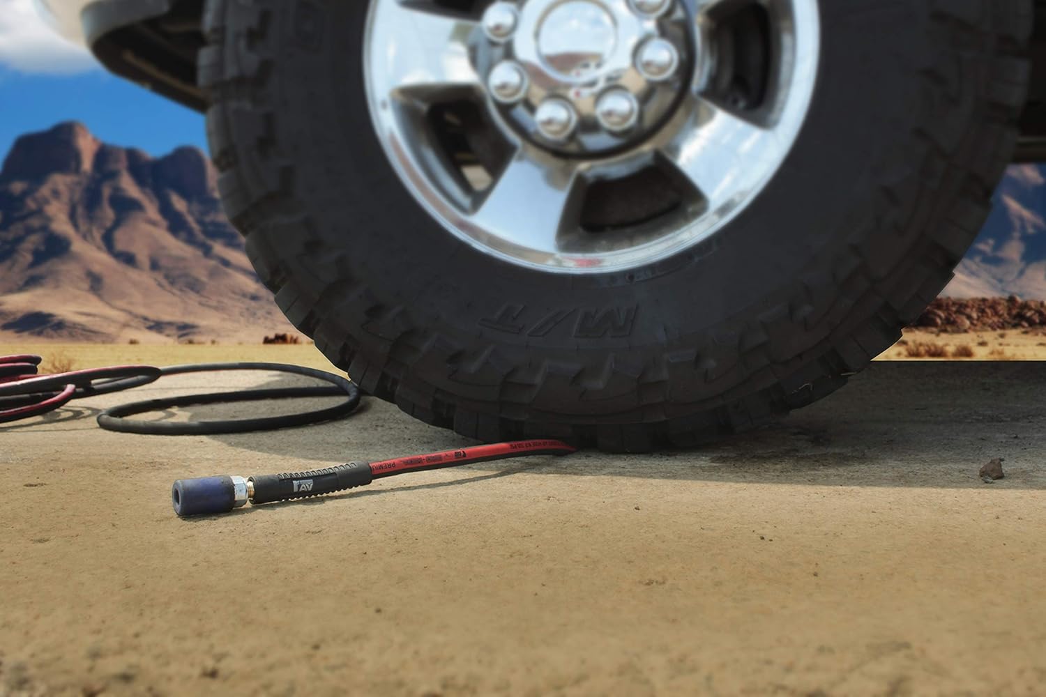 RMX Dino-Hide Rubber Air Hose - Heavy-Duty Wrapped Finish - Flexible (1/2"x50')