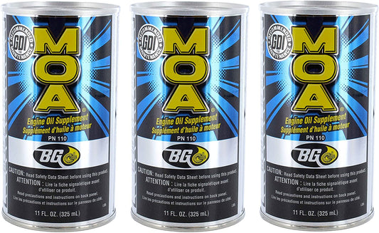 MOA Motor Oil Additive 11oz (3 Pack)