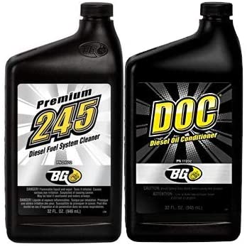 245 Premium Diesel Fuel System Cleaner and 112 DOC Diesel Oil Conditioner