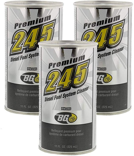3 cans of 245 Premium Diesel Fuel System Cleaner