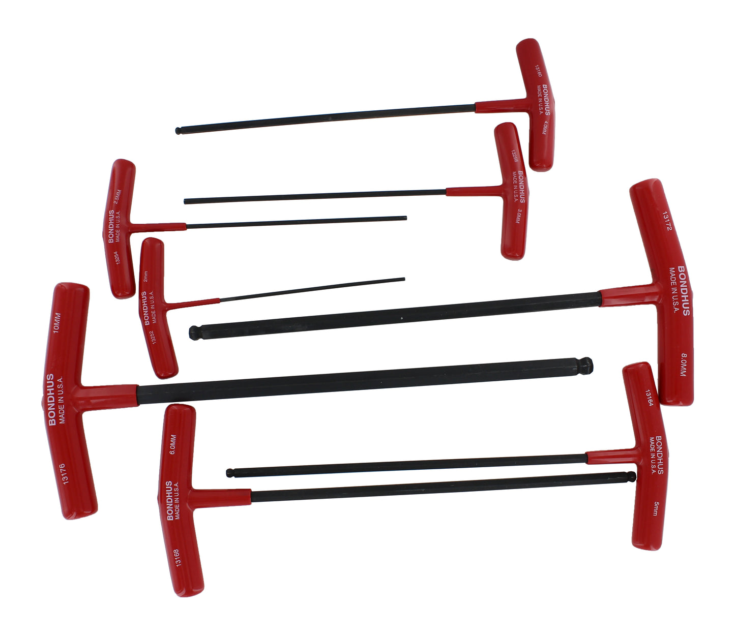 Balldriver Hex T-handles Stand 2-10mm