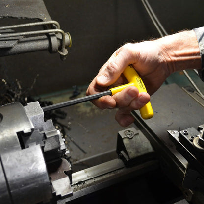 13390 Set of 10 Hex T-handles w/Stand, sizes 3/32-3/8""", multi sizes