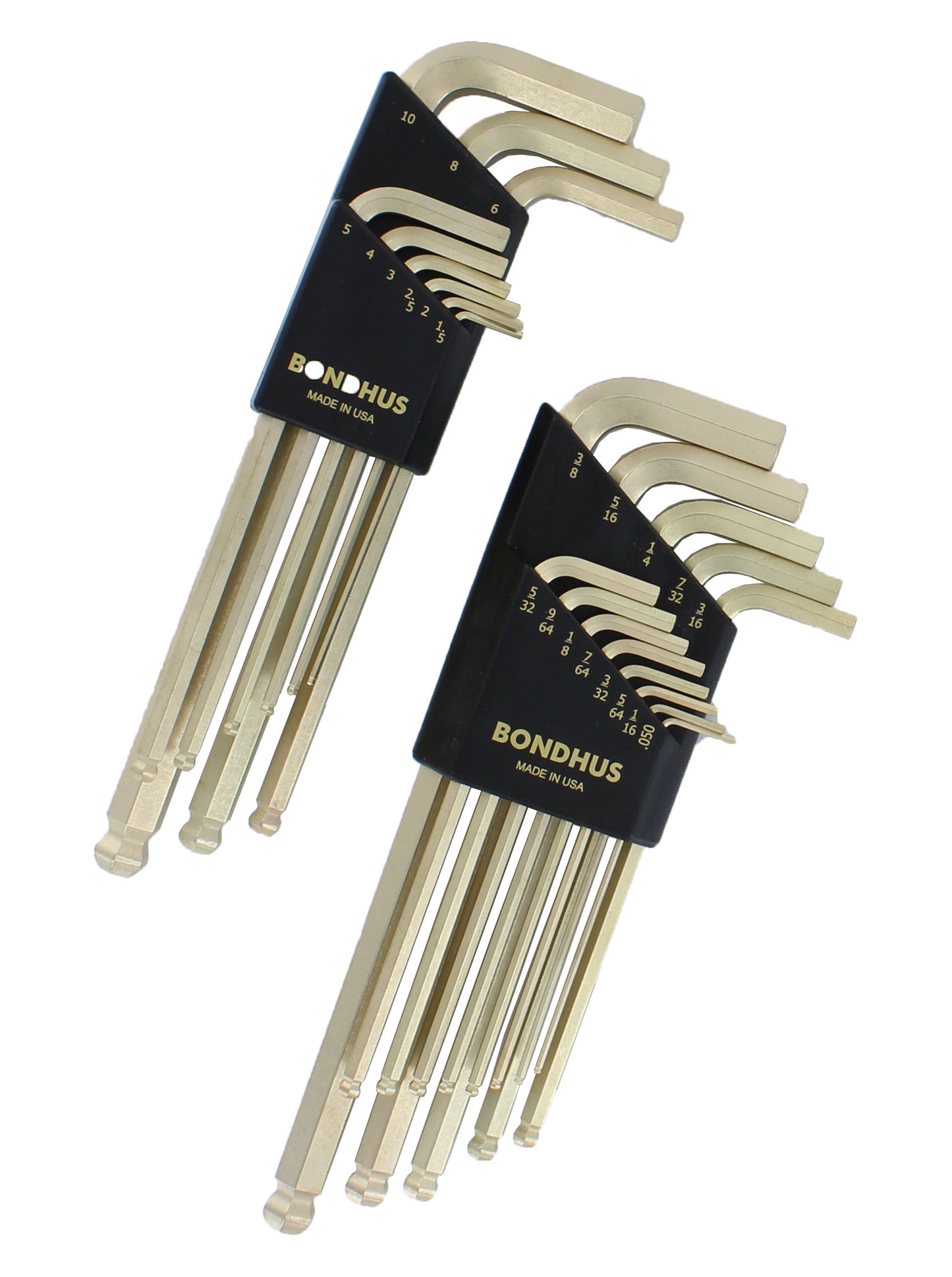 Ball End L-Wrench Double Pack Hex Key Set