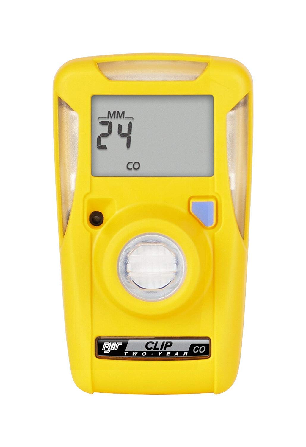 BWC2-M BW Clip Single Gas CO Monitor, 35/200, Yellow, Standard
