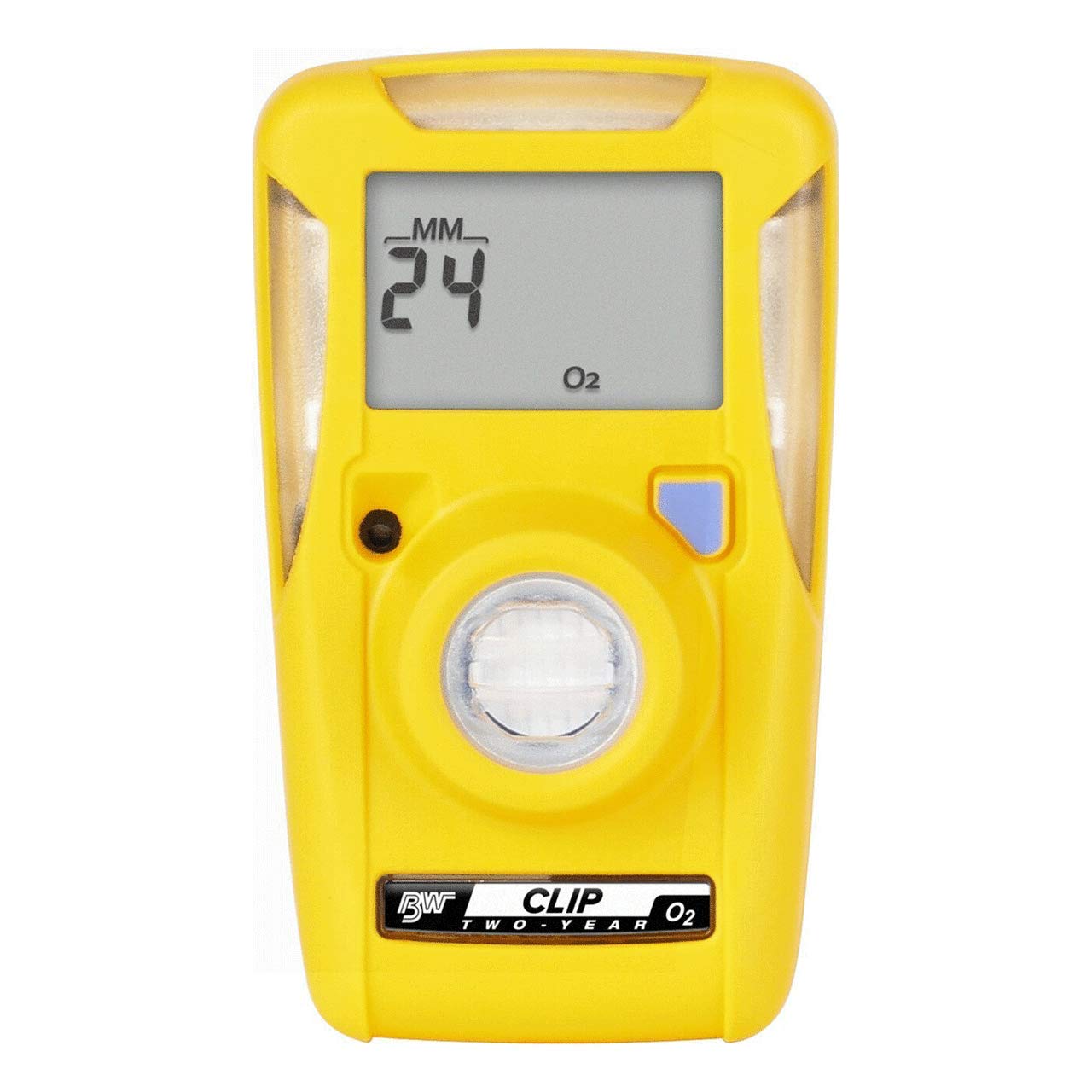 BWC2-X BW Clip Single Gas O2 Monitor, 19.5/23.5, Yellow