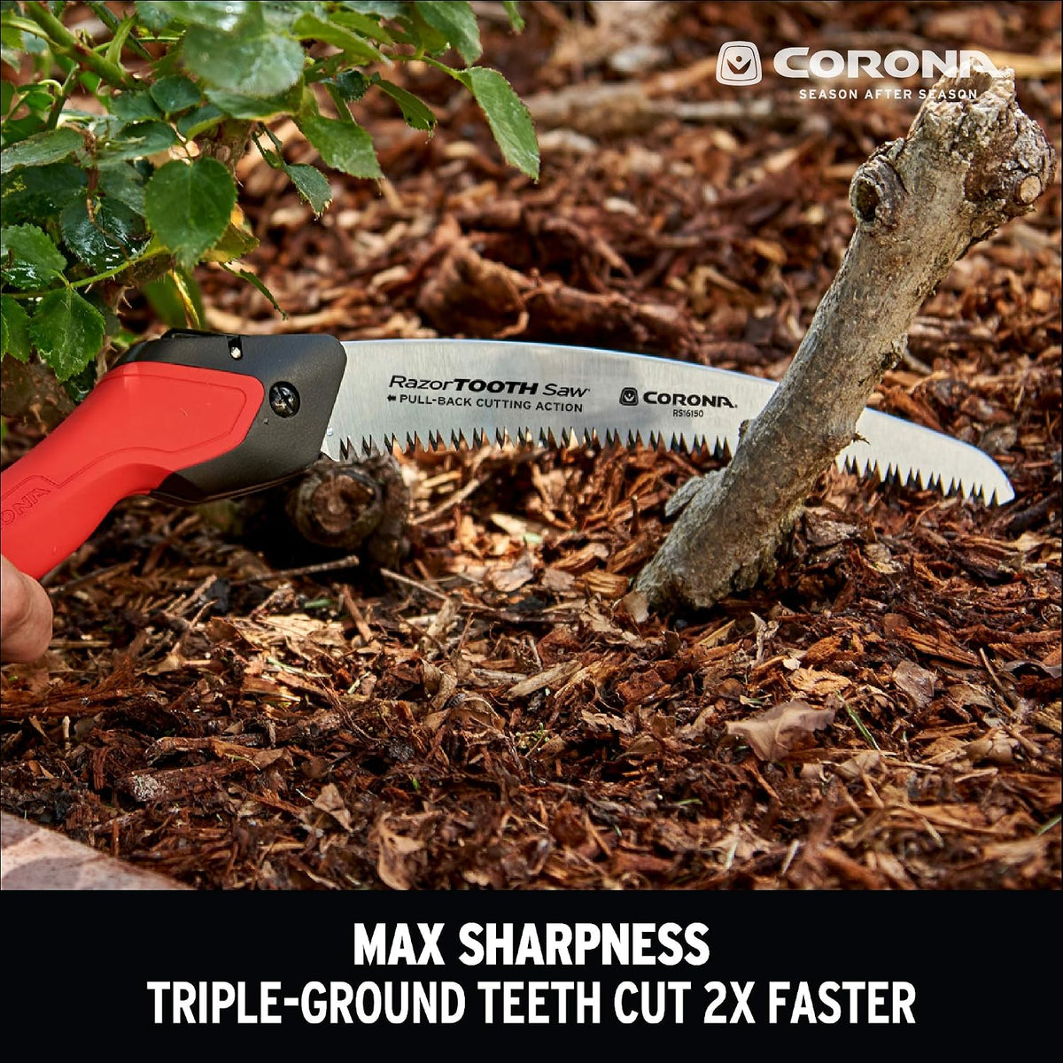 Corona Tools 10-Inch RazorTOOTH Folding Pruning Designed for Single Use