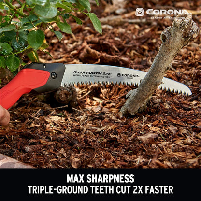 Corona Tools 10-Inch RazorTOOTH Folding Pruning Designed for Single Use