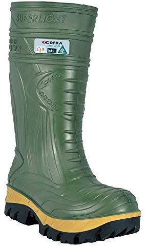 Waterproof Work Boots -THERMIC Cold Weather Rain Boot - Size 11,Dark Green