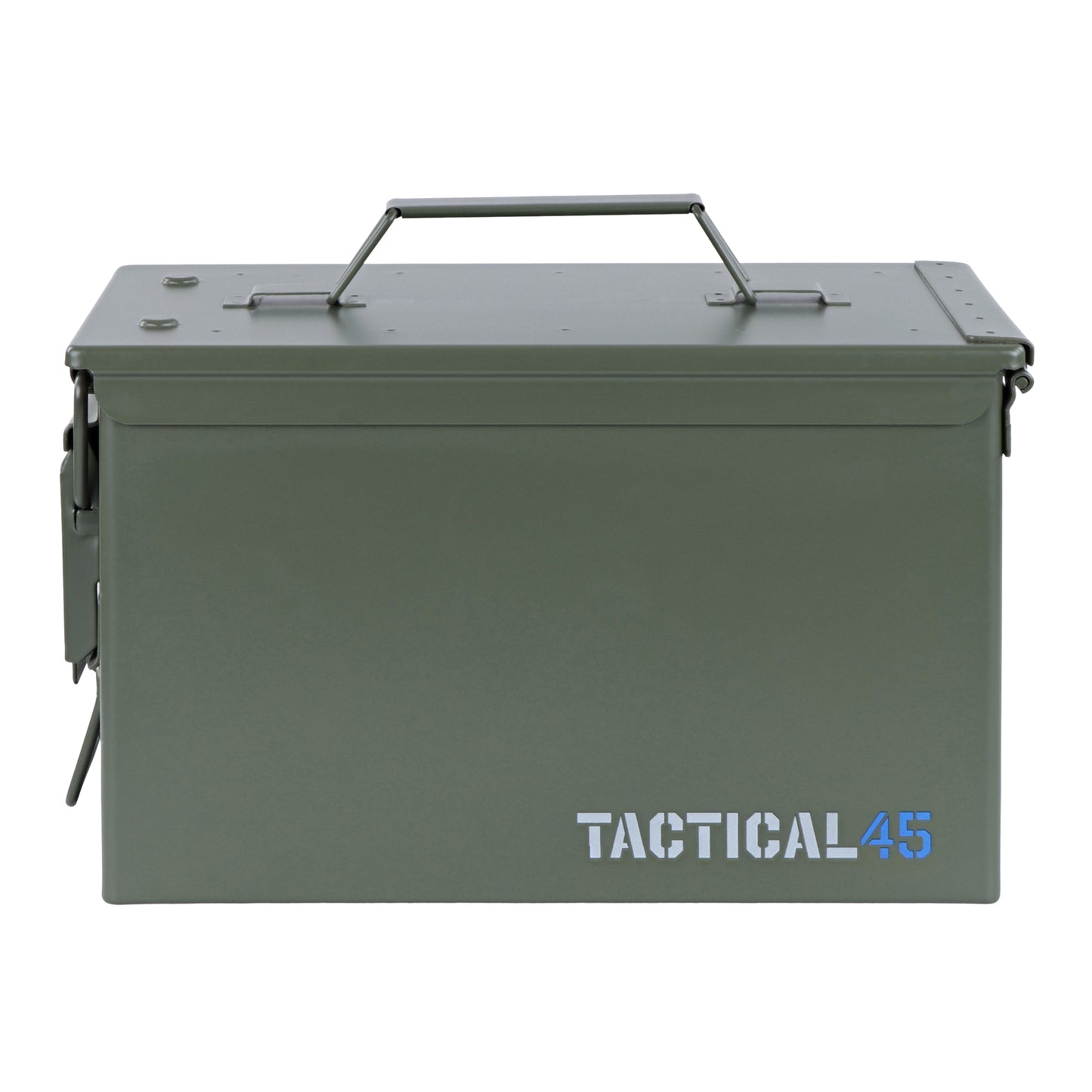 M2A2 50 Cal Ammo Can Steel Green Ammo Storage with Front Latch