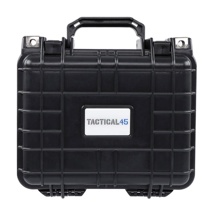 Plastic Case with Foam Black Padded Camera Gear Hard Carrying Case