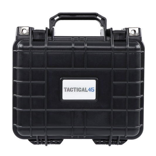 Plastic Case with Foam Black Padded Camera Gear Hard Carrying Case