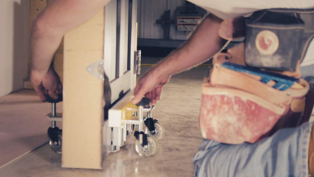 Single Person, Hands-free Door Installation Tool for 1-3/8'&1-3/4"
