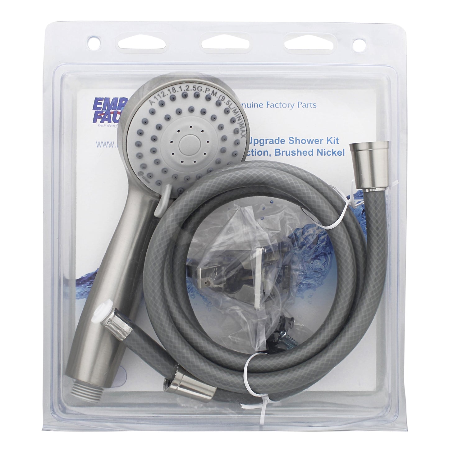 Shower Heads with Handheld Spray - Water Saver Shower Head Nickel