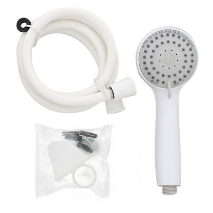 Shower Heads with Handheld Spray - Water Saver Shower Head White