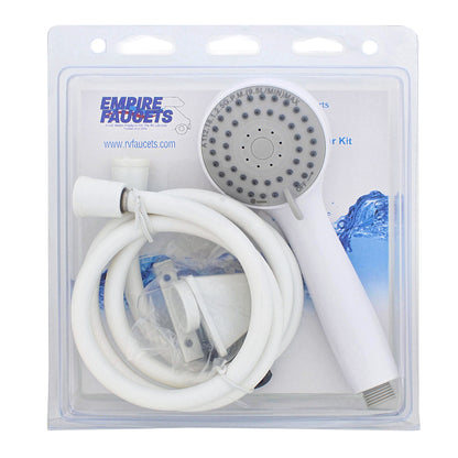 Shower Heads with Handheld Spray - Water Saver Shower Head White