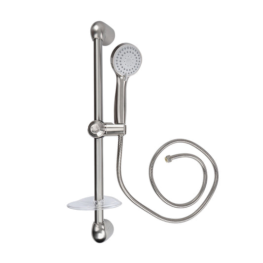 Adjustable Shower Head Holder - Showerhead Slider Bar, 21in