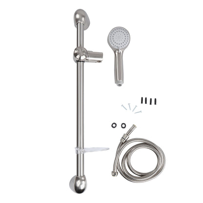 Adjustable Shower Head Holder - Showerhead Slider Bar, 21in