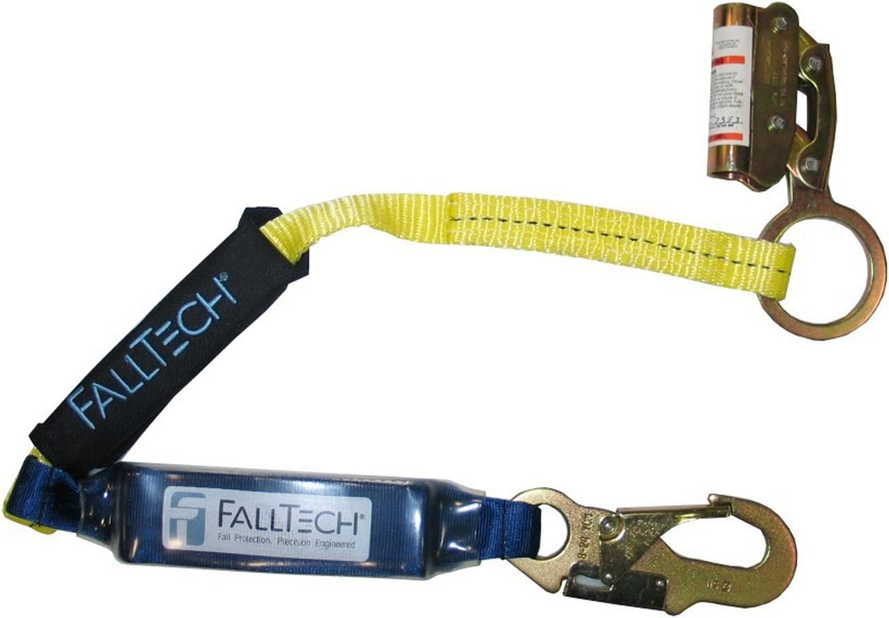 8353LT Manual Grab with SoftPack 3-Foot Shock Absorbing Lanyard