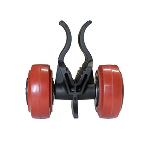 02120 Clip N ROLL with Steel Axel, Polyurethane Wheels, 500 LB Capacity
