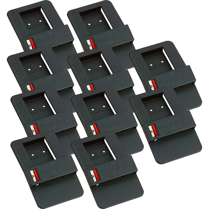 SPEEDCLIP Speed Clip Tape Measure Belt Clip and Pencil Holder, 10-Pack