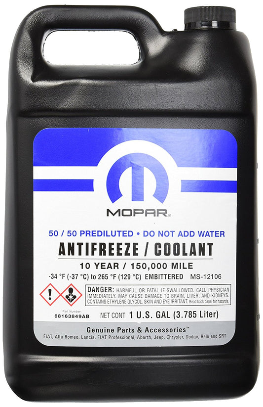 Coolant 50/50 Premixed